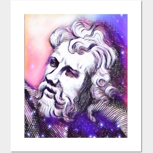 Epictetus Pink Portrait | Epictetus Artwork 7 Posters and Art